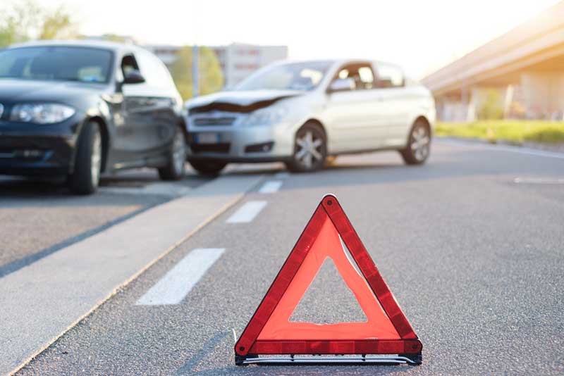 car rear end collision