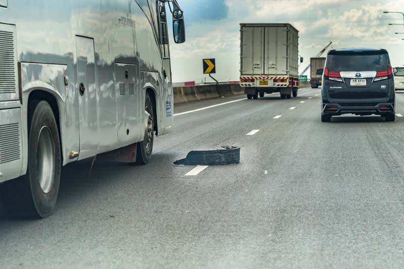 The Process of Navigating the Legalities of Road Debris Accidents