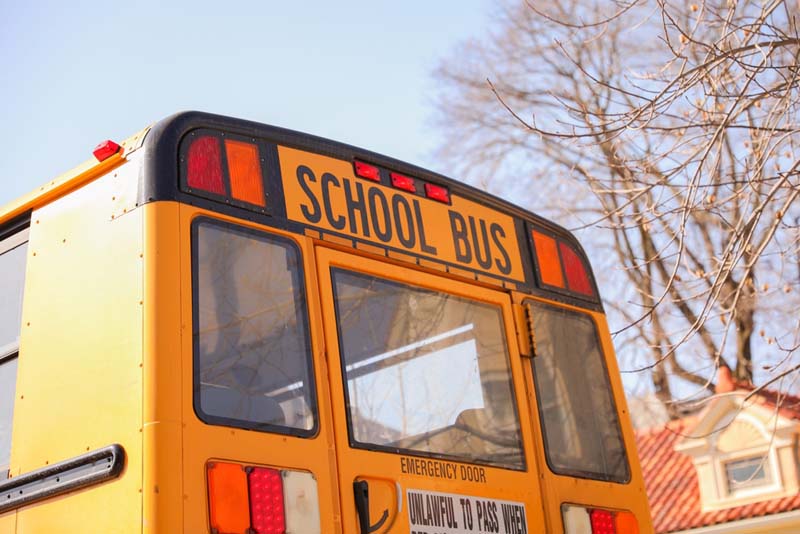 Fresno Unified School Bus Involved In Car Accident with Jeep by the Intersection of Palm Avenue and Holland Avenue