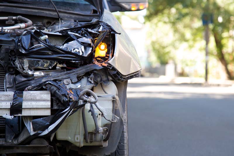 Highway 41 (Near Mountain View Avenue) Road Accident Sends One Victim to Hospital with Severe Injuries